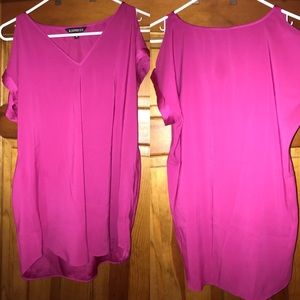 Express Magenta Blouse
